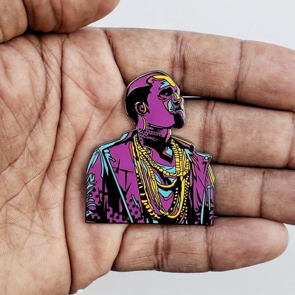 Arrogantmind Jewelry - KANYE WEST ENAMEL PIN